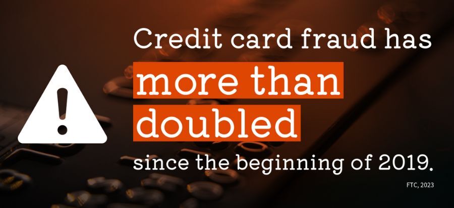 Credit card fraud has more than doubled since the beginning of 2019.