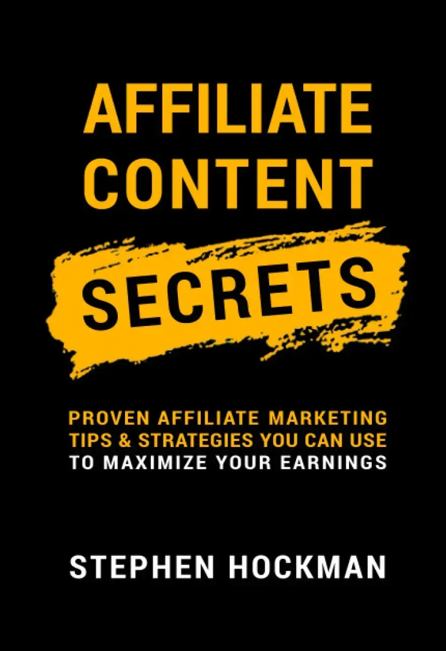 Affiliate Content Secrets book cover